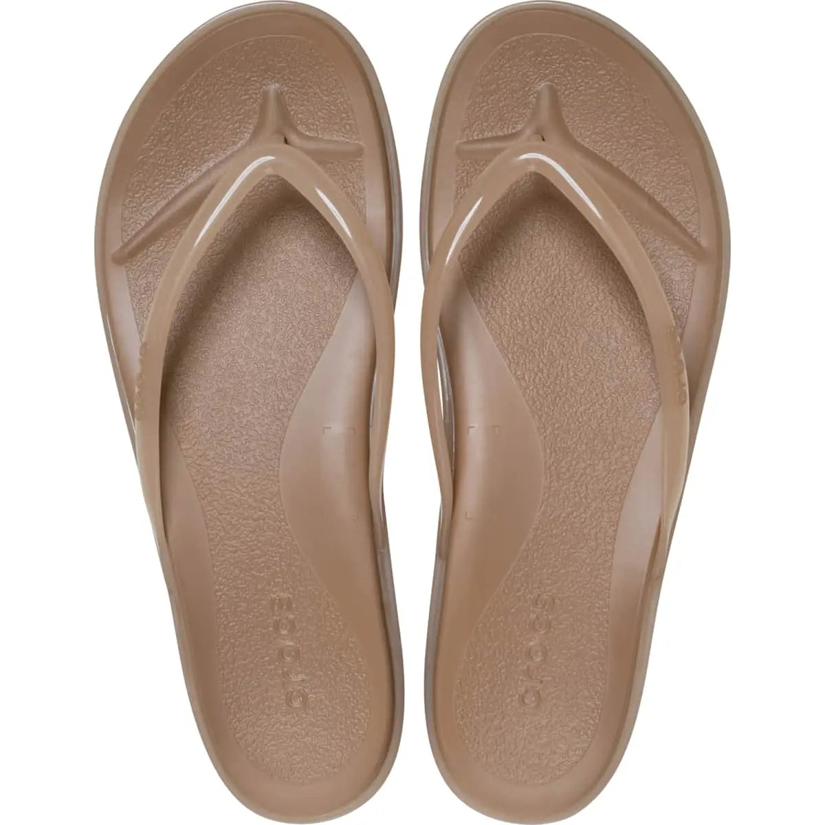 Crocs Women's Miami Round Toe Flip Flops, Summer Sandals